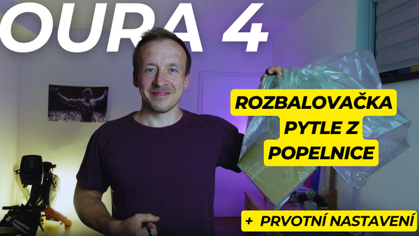 Oura Ring 4 – Rozbalovačka a prvotní nastavení